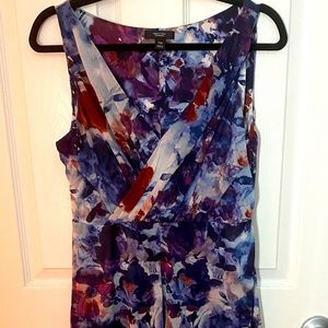 EUC - incredible watercolor dress- worn one time